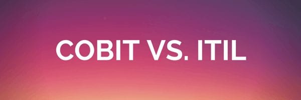 COBIT VS ITIL