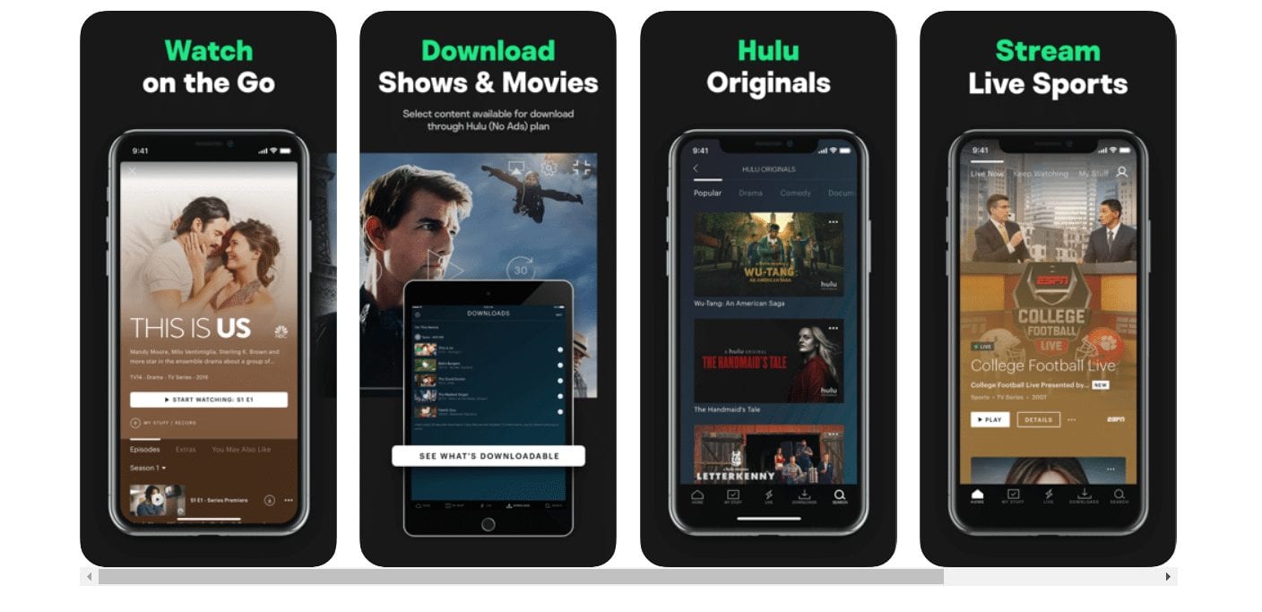 Hulu TV apps